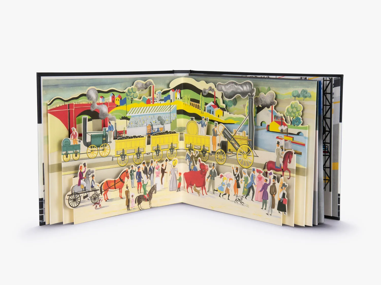 Thames & Hudson A Train Journey pop-op bog togbog