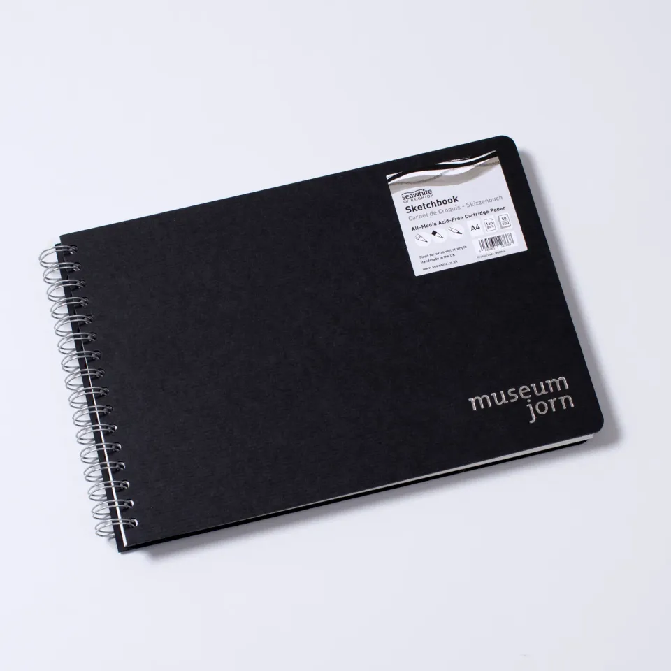 Museum Jorn Seawhite logoblok A4 papirblok