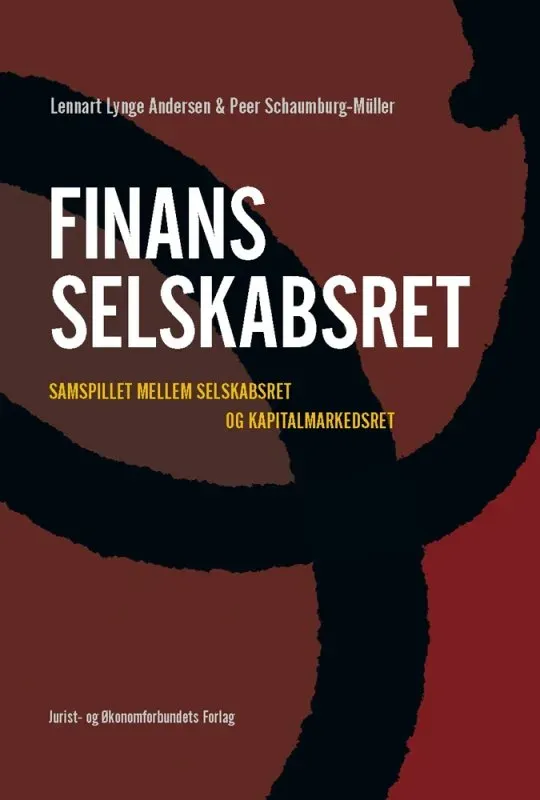 Nyt Juridisk Forlag Finansselskabsret e-bog – selskabsret