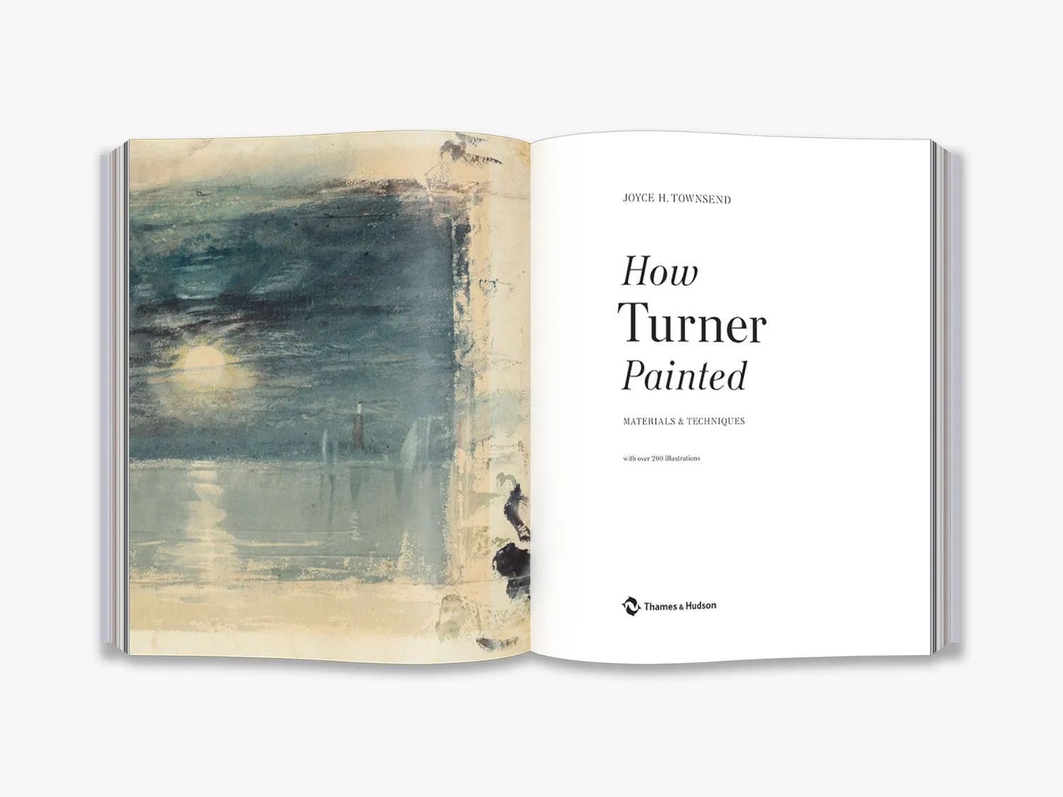 Thames & Hudson How Turner Painted fagbog illustreret