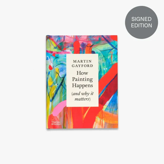 Thames & Hudson How Painting Happens signeret bog kunstnere