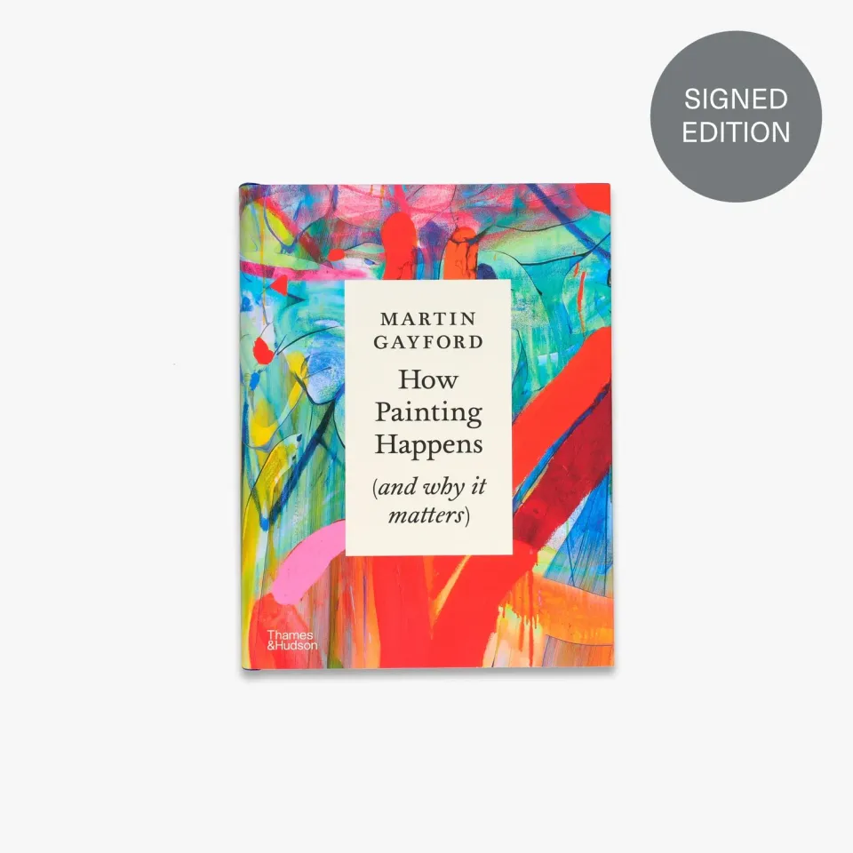 Thames & Hudson How Painting Happens signeret bog kunstnere