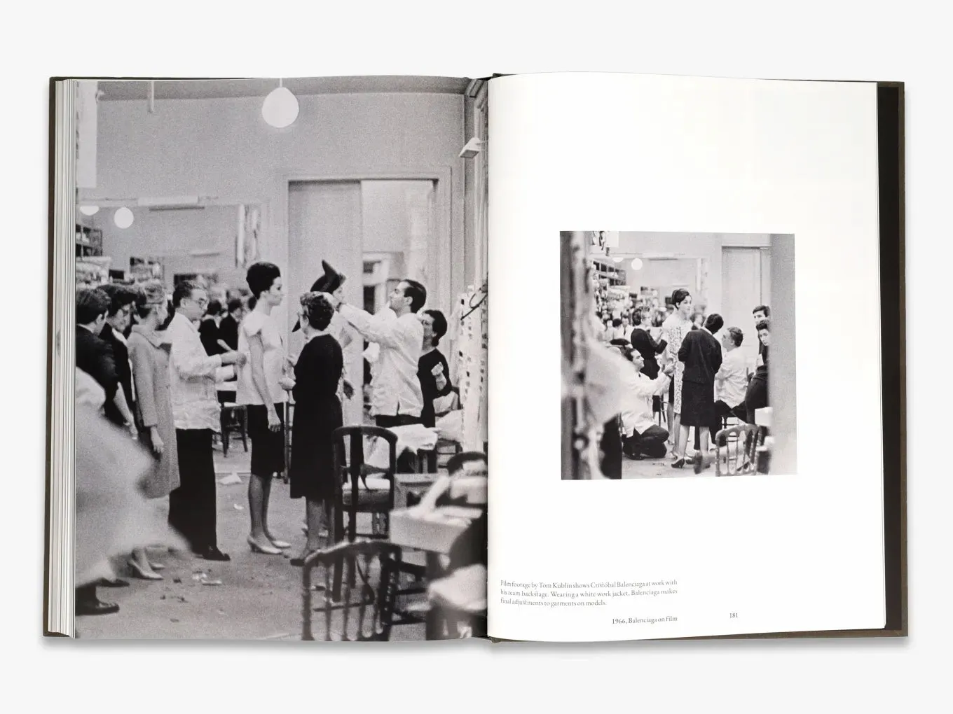 Thames & Hudson Balenciaga Kublin bog modefotografi