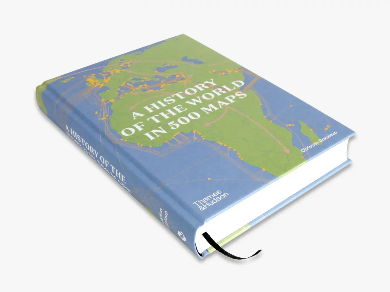 Thames & Hudson A History of the World in 500 Maps fagbog kort