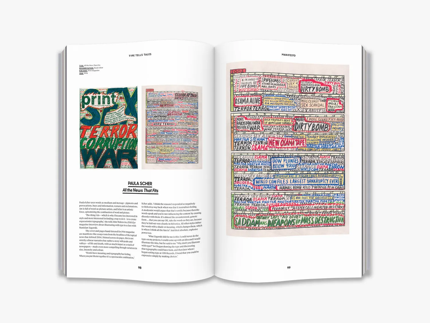 Thames & Hudson Type Tells Tales bog om typografi