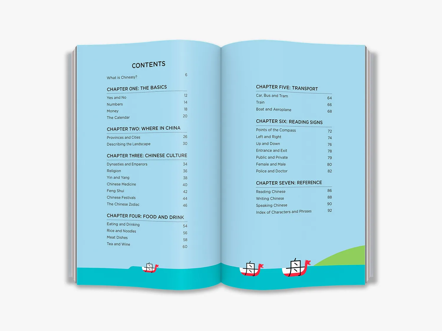 Chineasy Travel rejsebog kinesisk