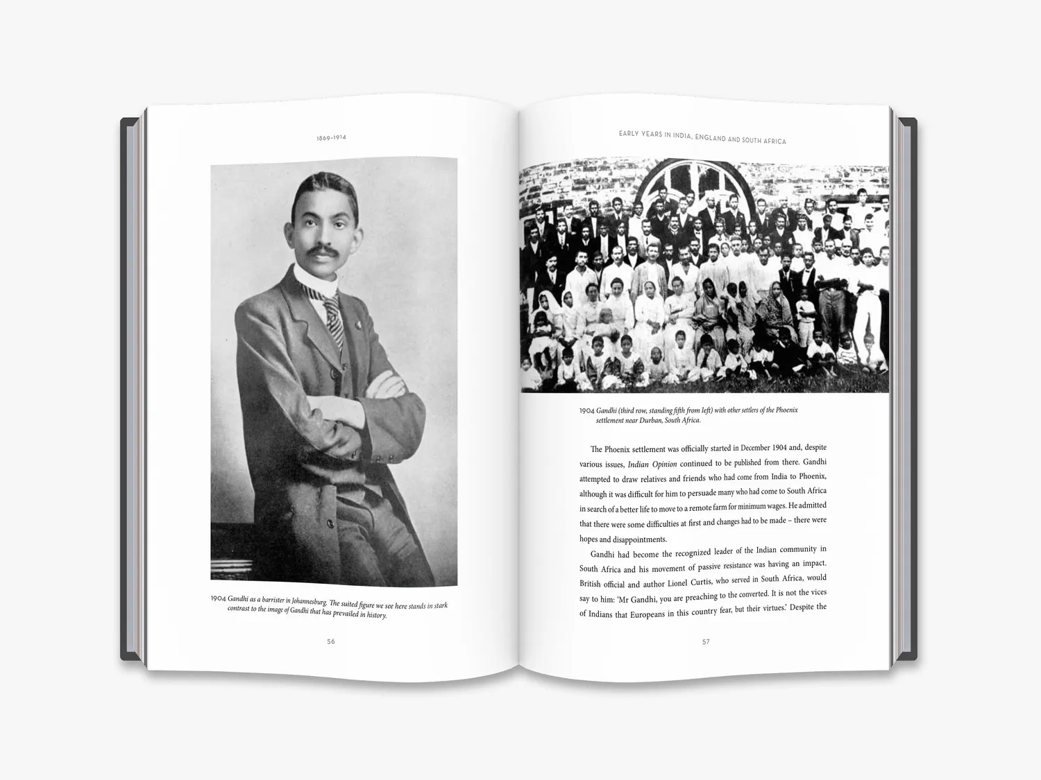 Thames & Hudson Gandhi bog illustreret biografi