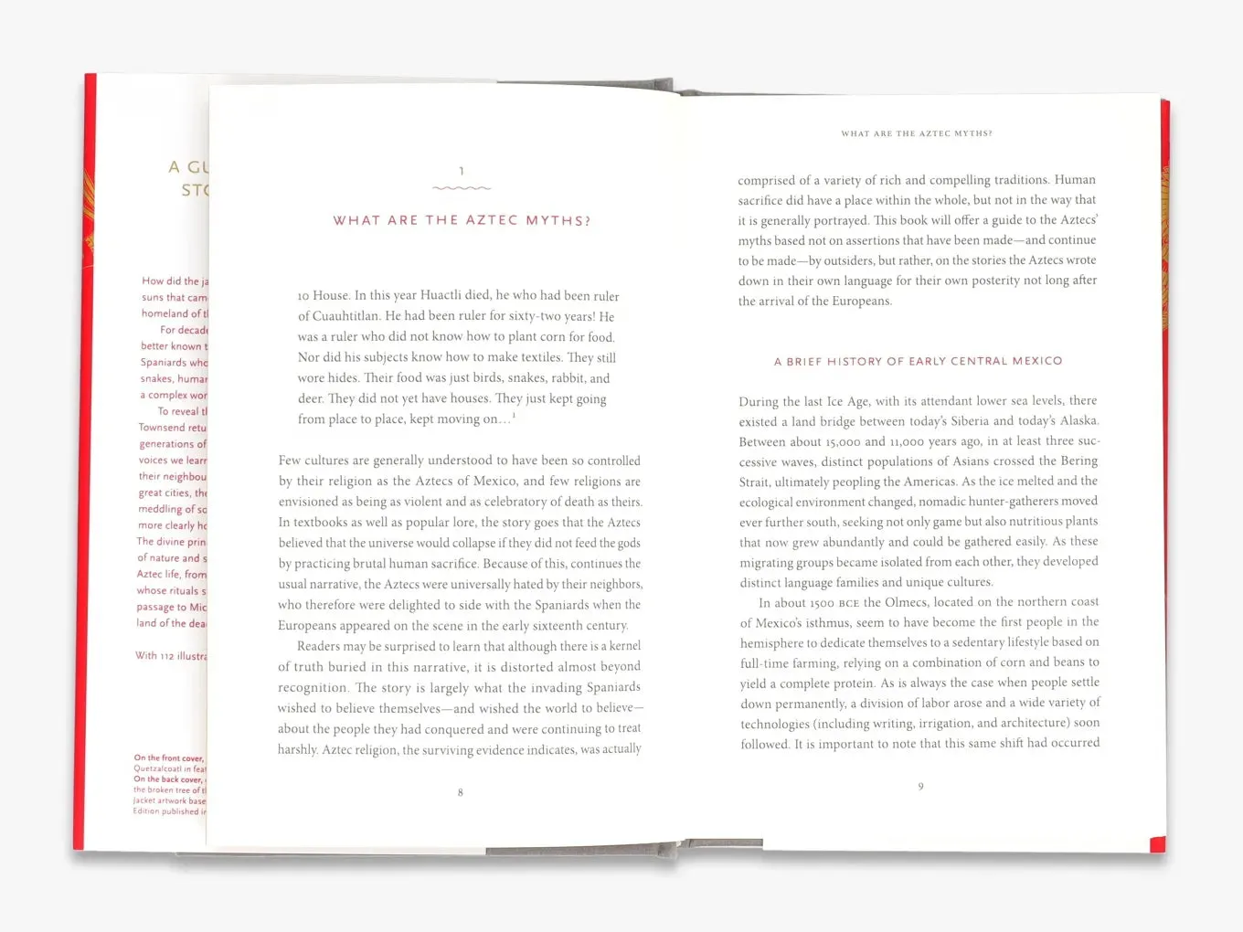 Thames & Hudson Myths The Aztec Myths bog