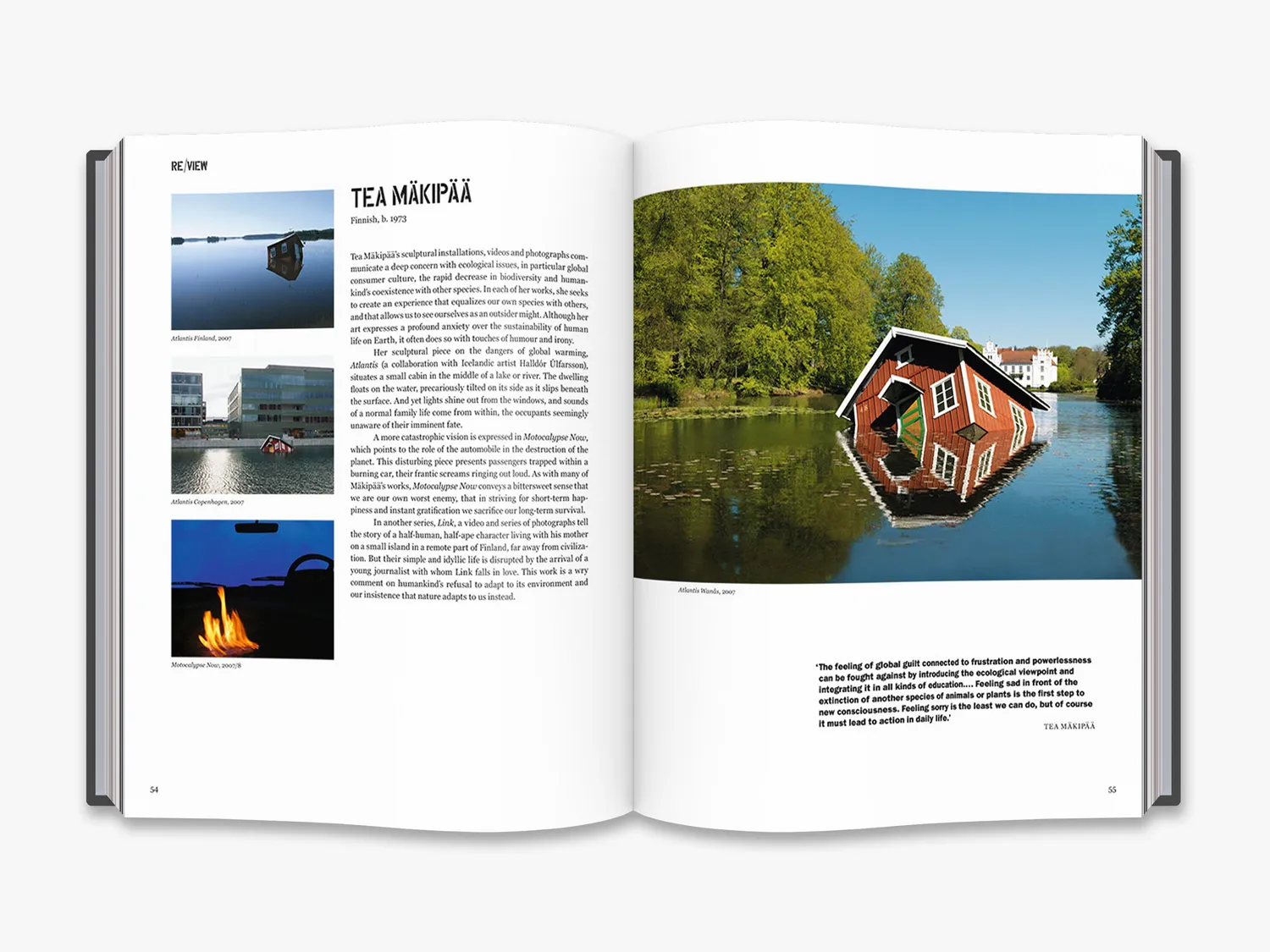Thames & Hudson Art & Ecology Now fagbog om klimakunst