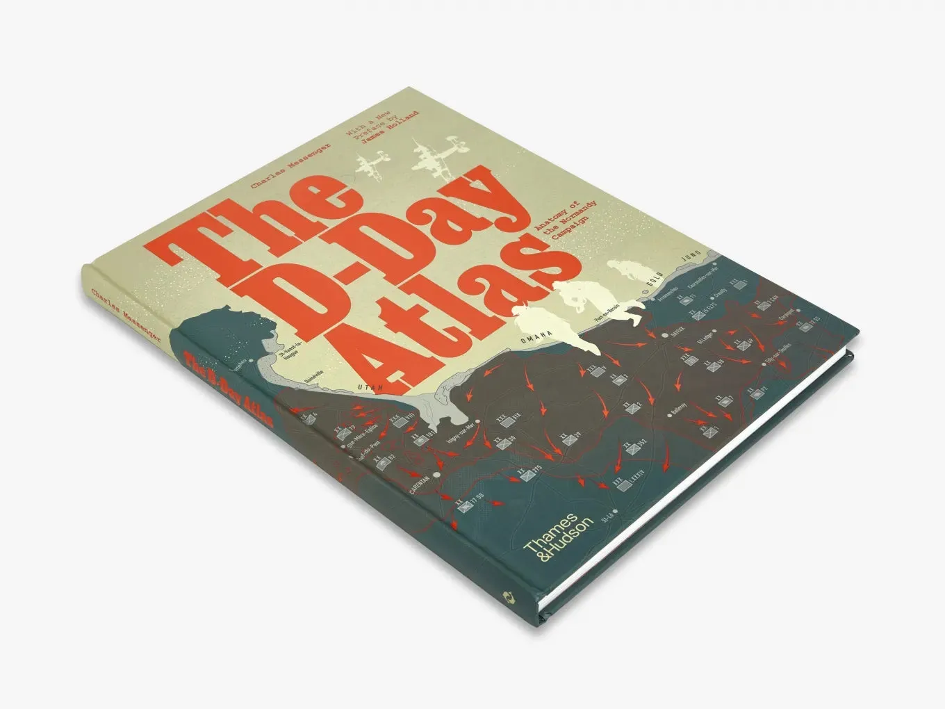 Thames & Hudson The D-Day Atlas bog 2. verdenskrig kort