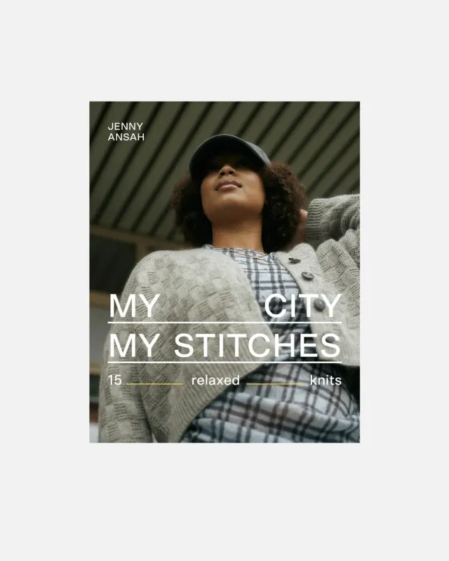 Tukubook My City, My Stitches strikkebog softcover 15 opskrifter