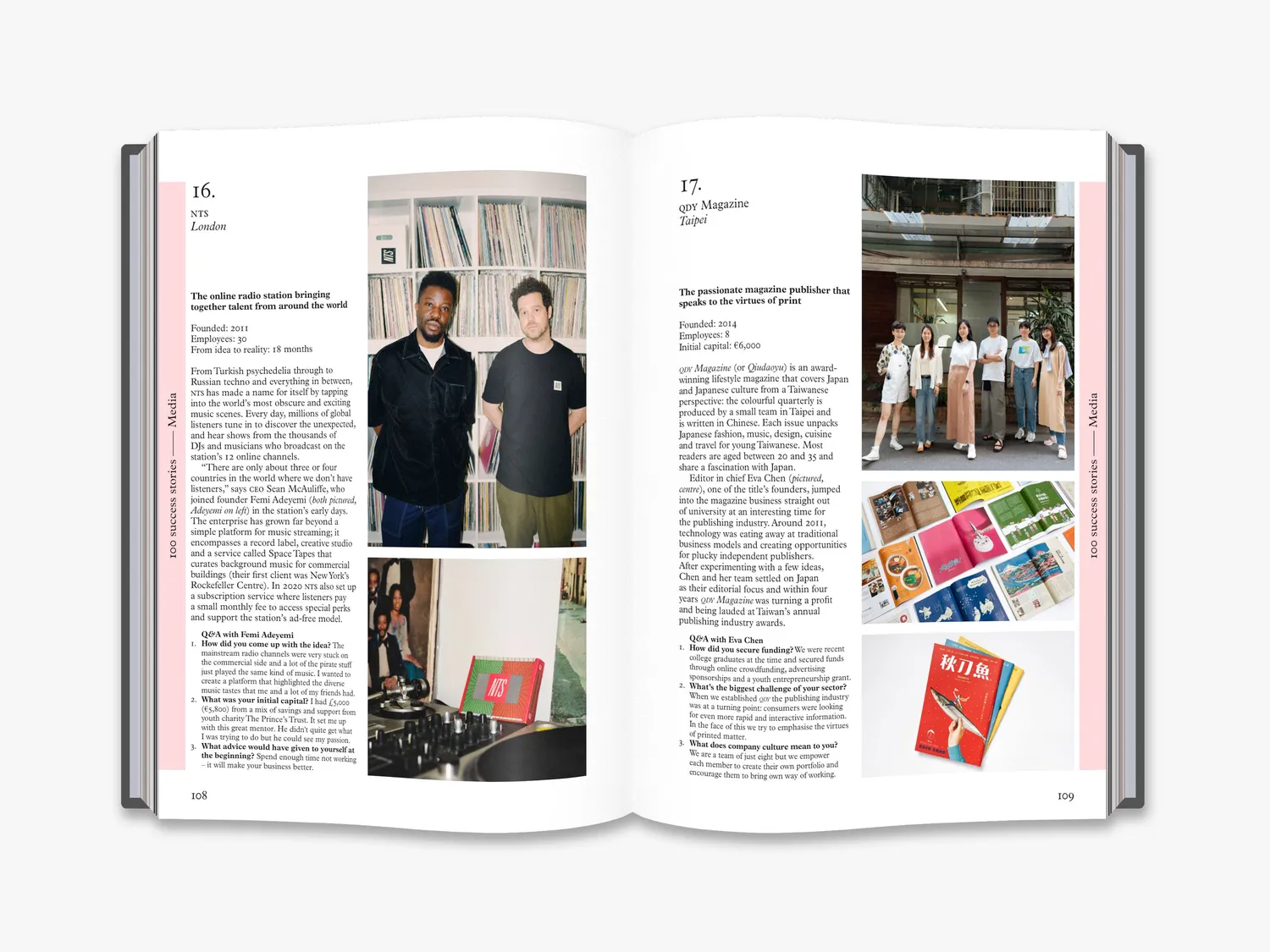 Thames & Hudson The Monocle Book of Entrepreneurs bog om iværksætteri