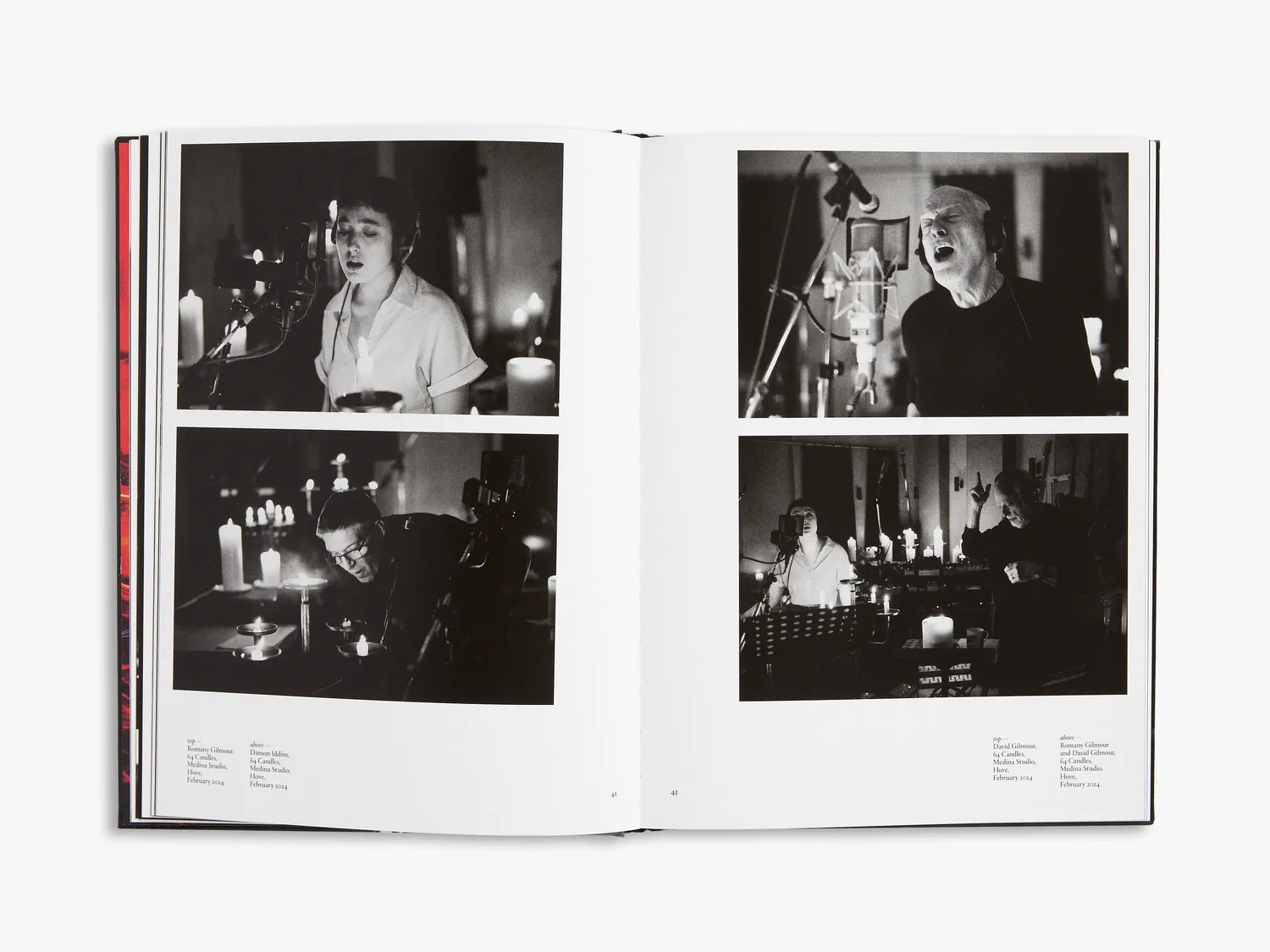 Thames & Hudson David Gilmour Luck and Strange fotobog