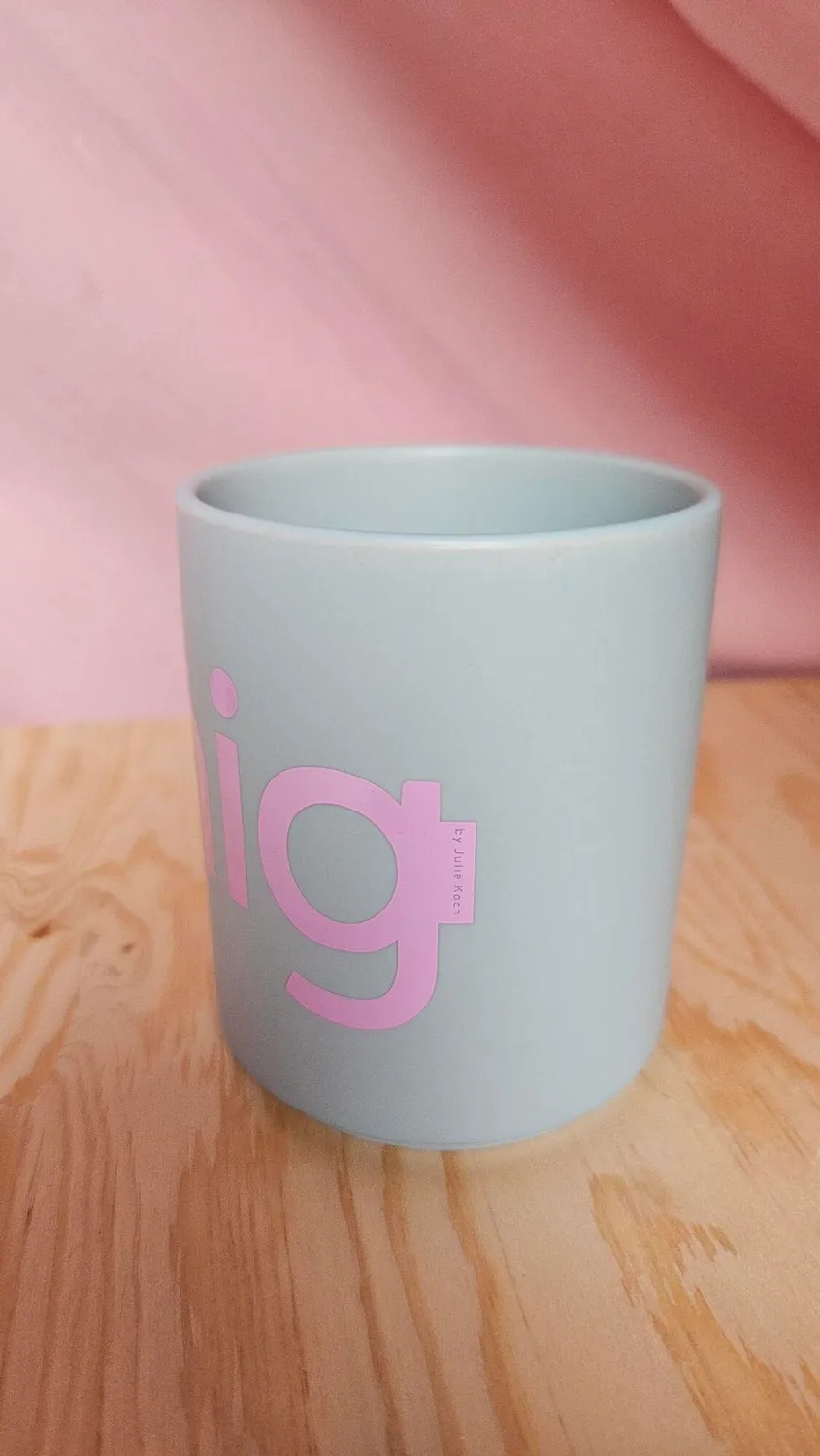 Julie Koch MIG kaffekop keramik blå