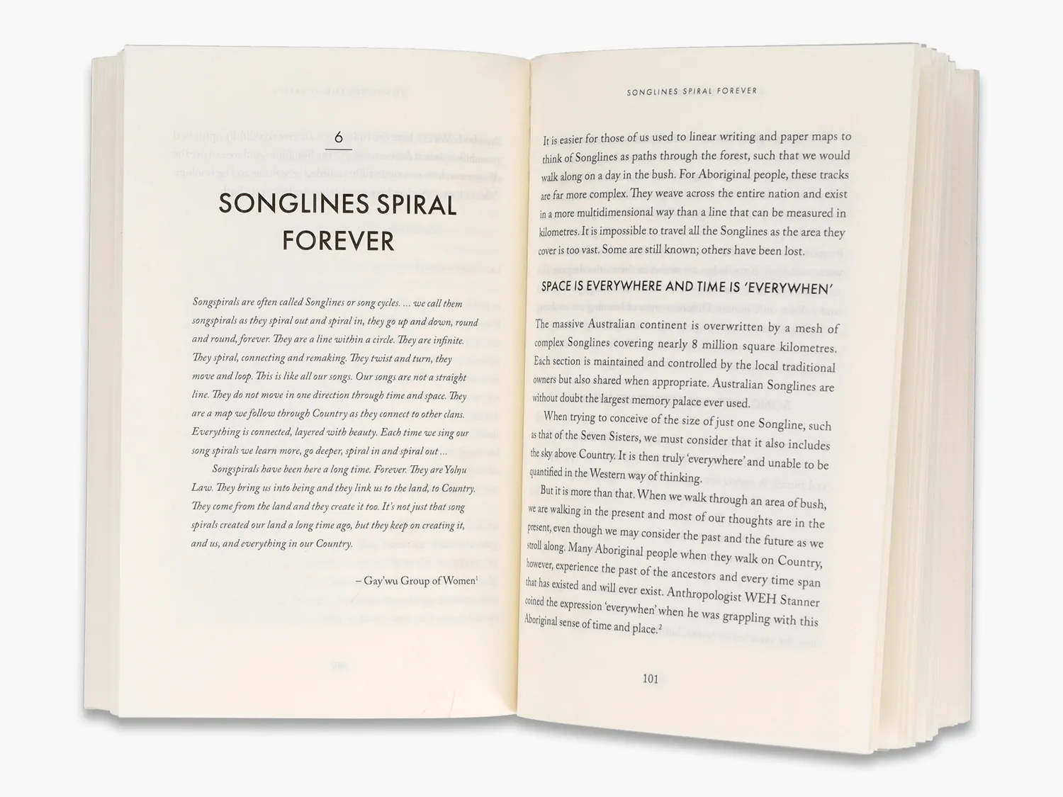 Thames & Hudson Songlines bog aboriginal viden Australien
