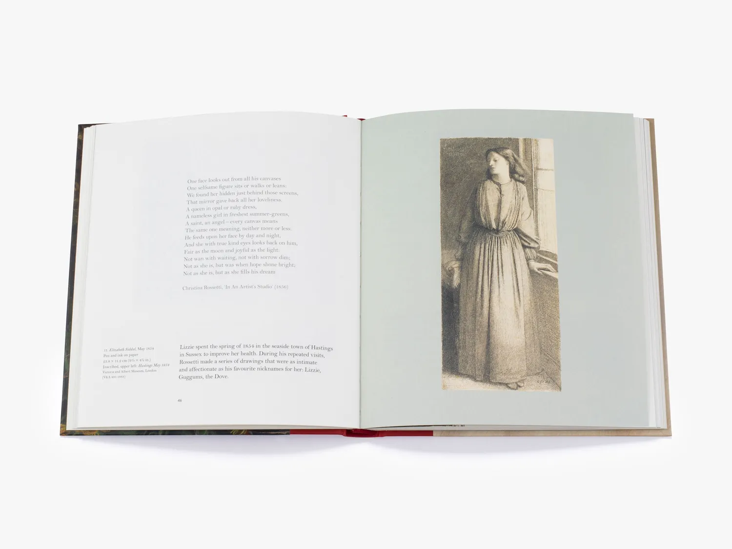 Thames & Hudson Rossetti Portraits of Women læsebog gave