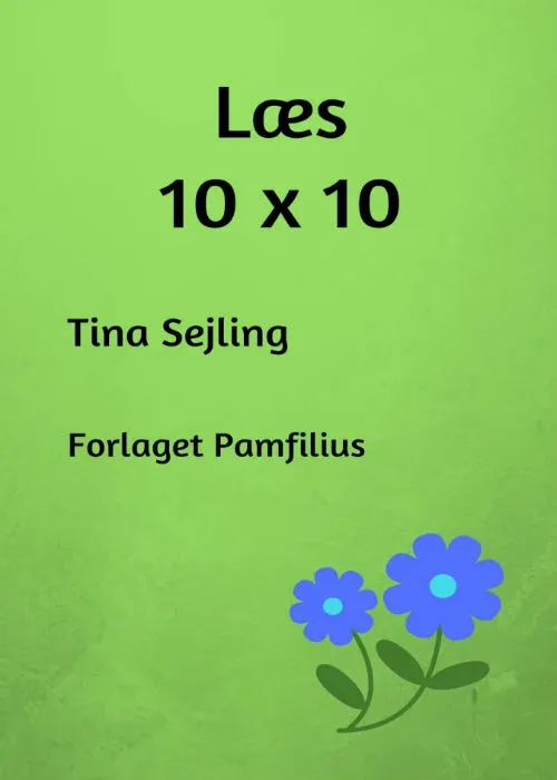 Forlaget Pamfilius Læs 10 x 10 læsebog bog ordklasser