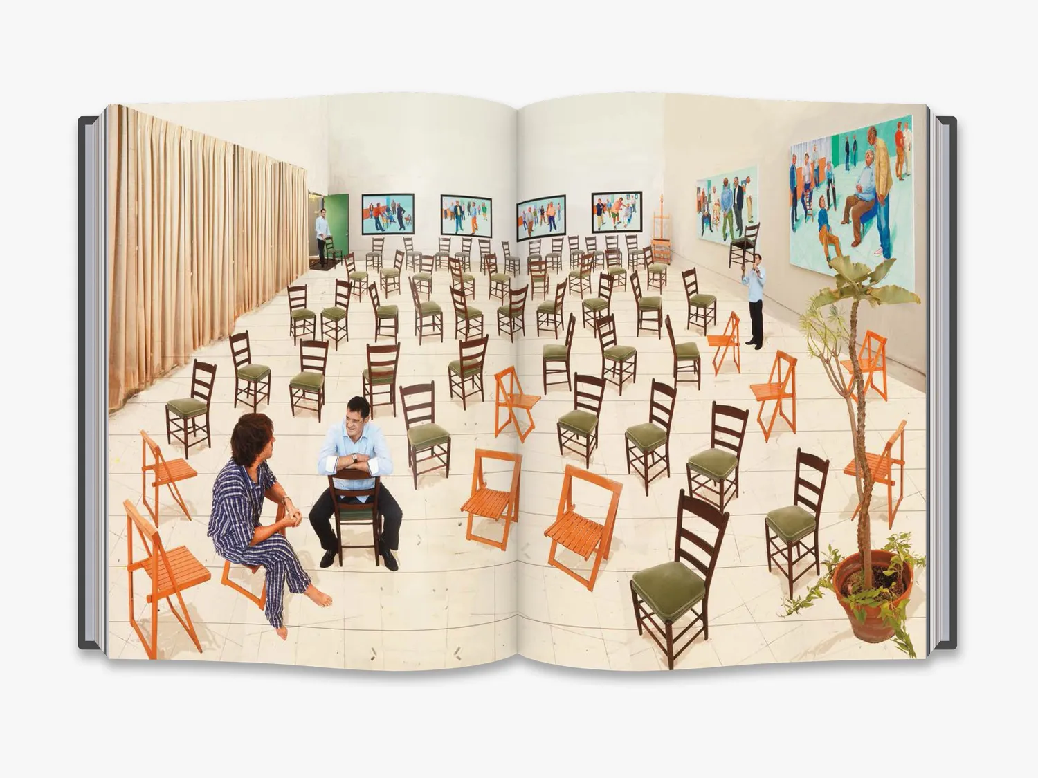 Thames & Hudson David Hockney: Current kunstbog