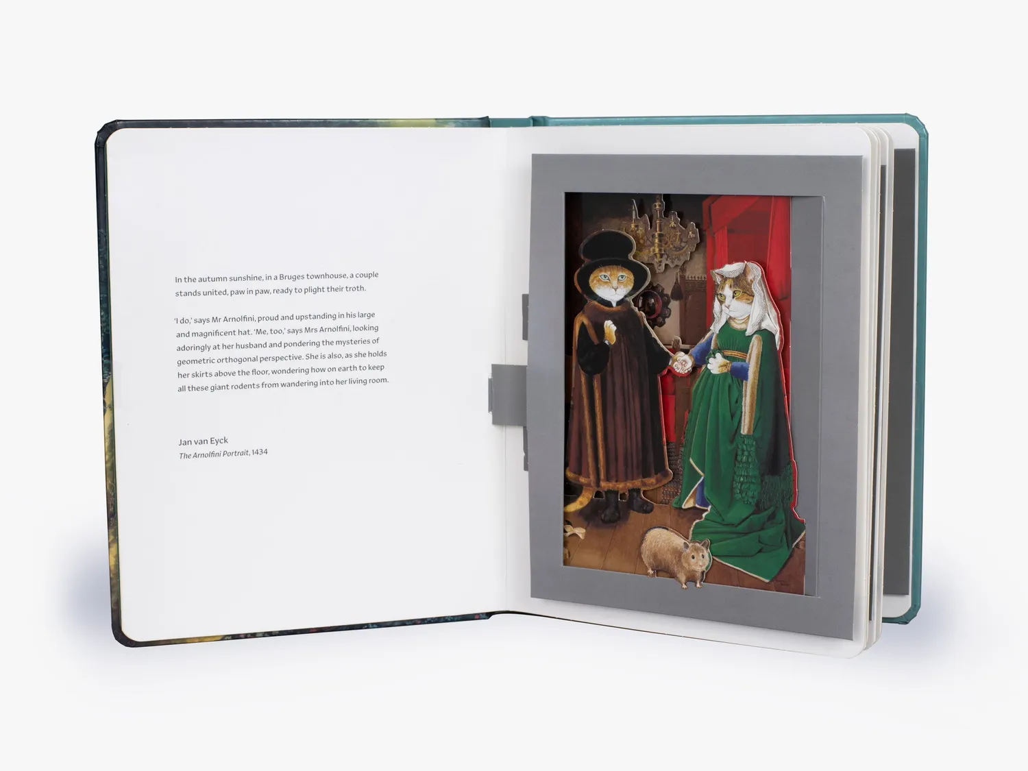 Thames & Hudson Cats in Art pop-up bog katte