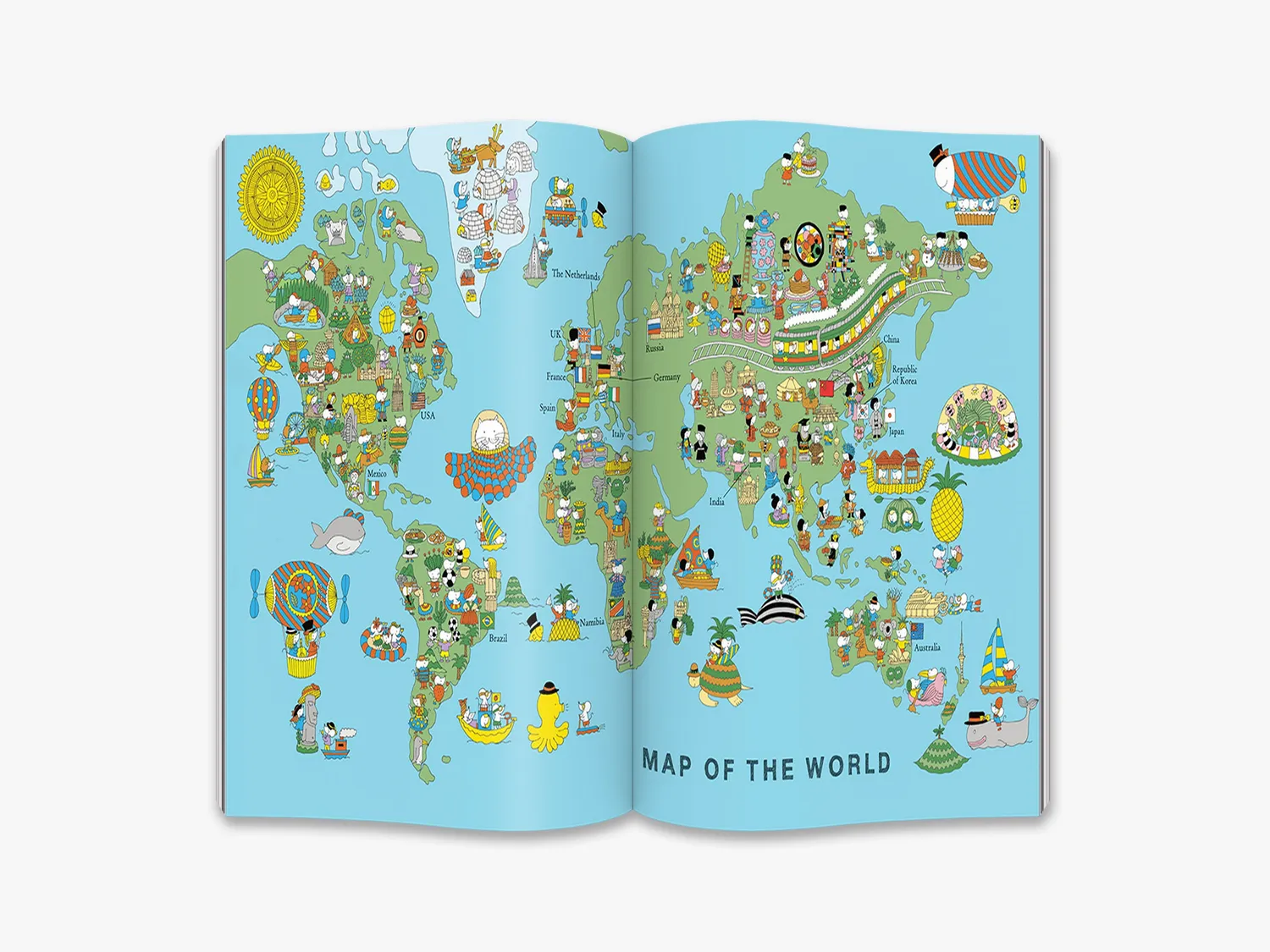 Thames & Hudson Mice in the City børnebog – Around World