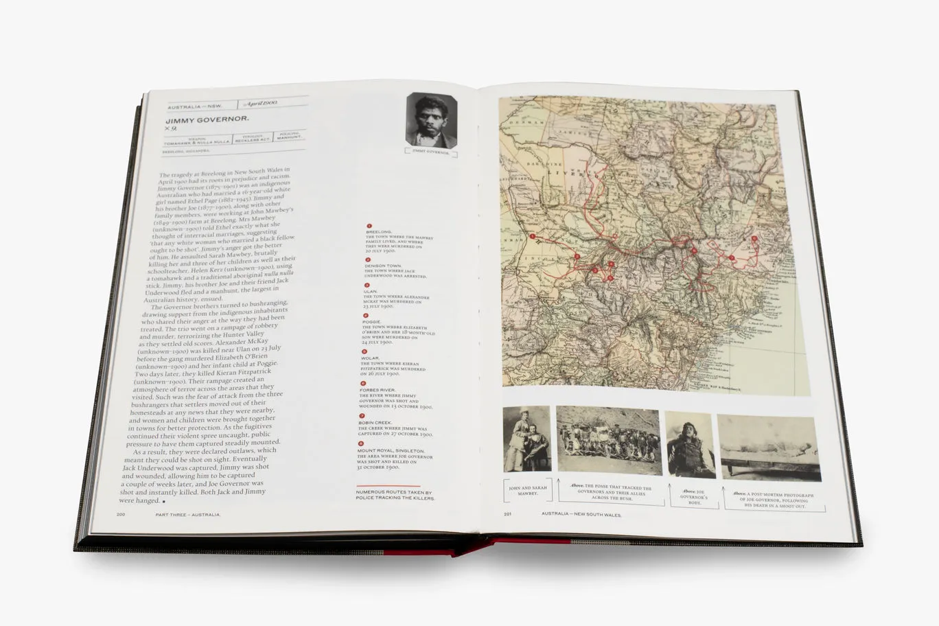 Thames & Hudson Murder Maps bog true crime 1800-tallet