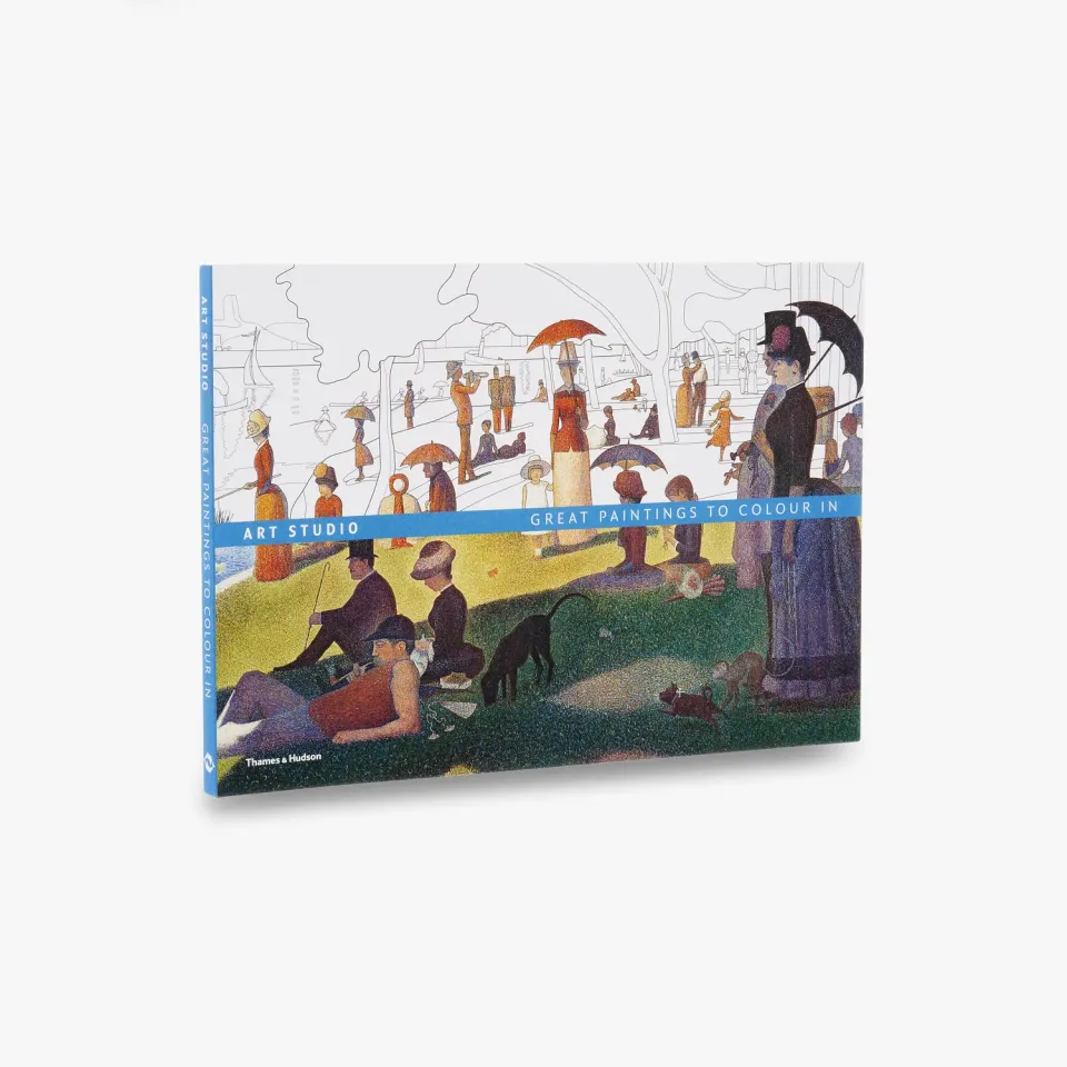 Thames & Hudson Art Studio malebog med 46 mesterværker