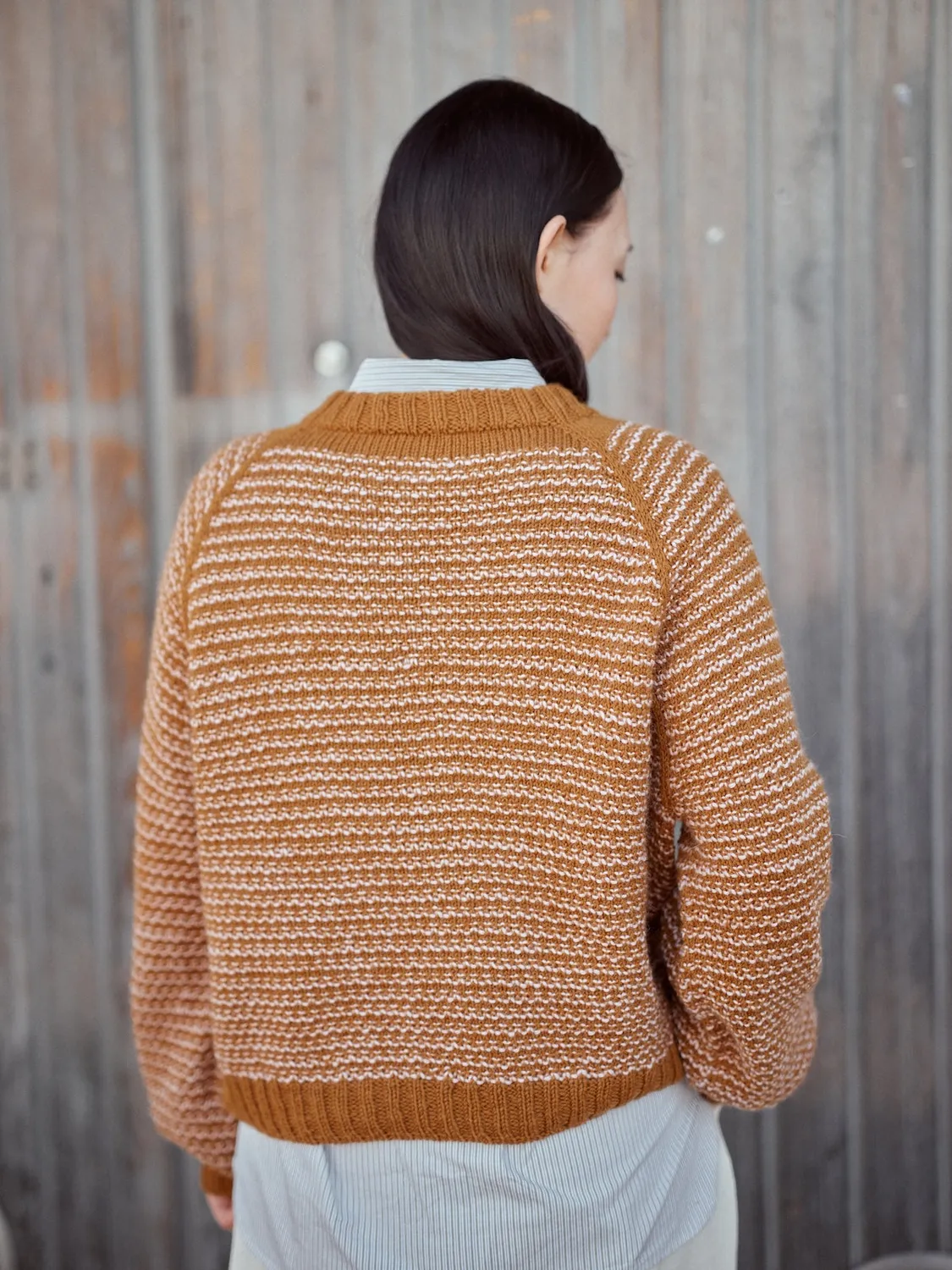 Laine Menamu Sweater strikkekit DK-garn uden opskrift