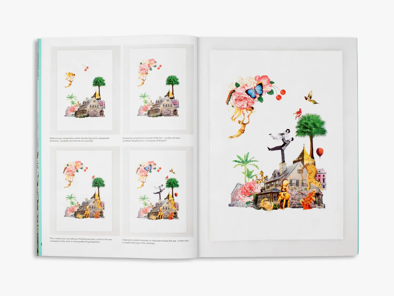Thames & Hudson Cut Up This Book Wonderland aktivitetsbog collage