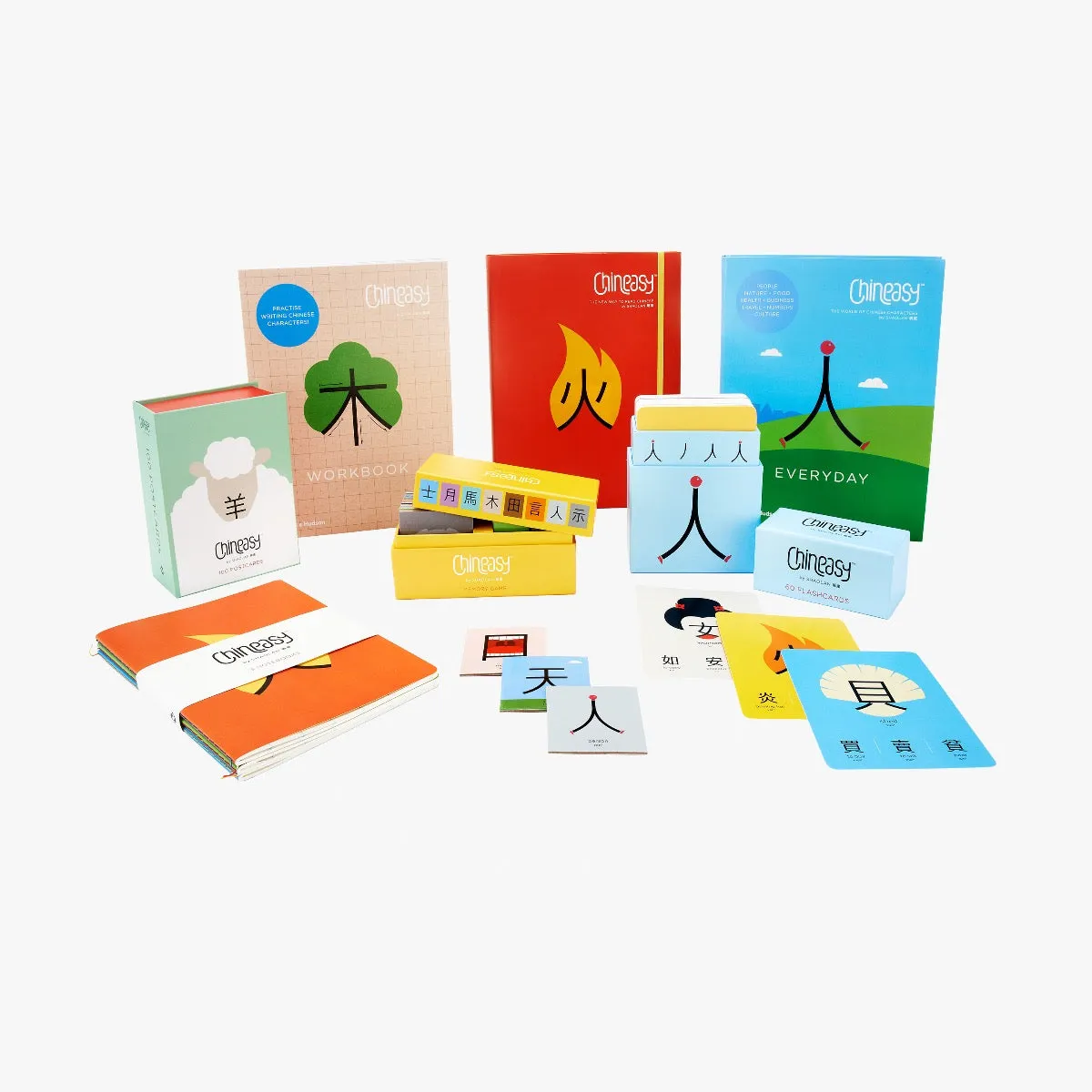 Thames & Hudson Chineasy 100 Postcards postkortsæt