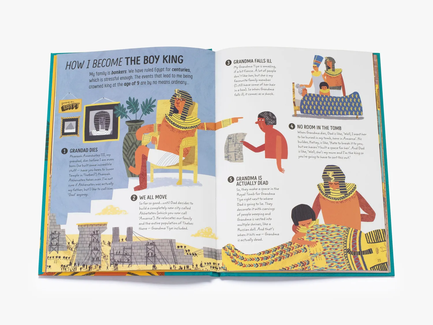 History Speaks King Tutankhamun Tells All børnebog