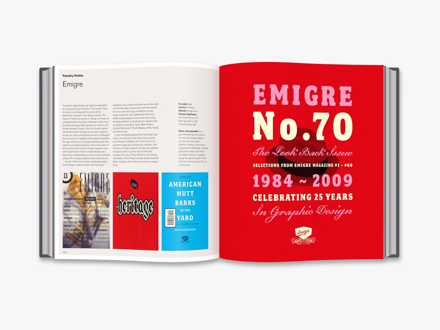 Thames & Hudson Type Directory bog – typografi opslag