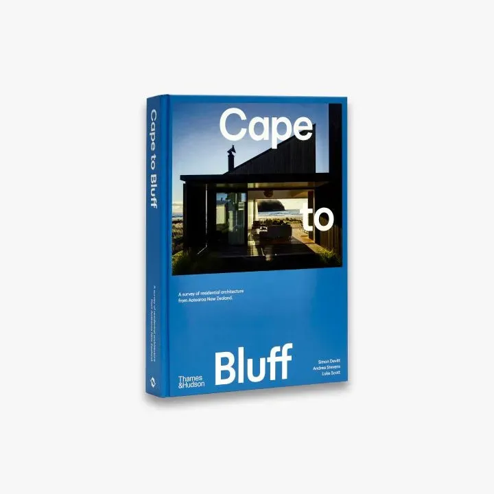 Thames & Hudson Cape to Bluff arkitekturbog om New Zealand