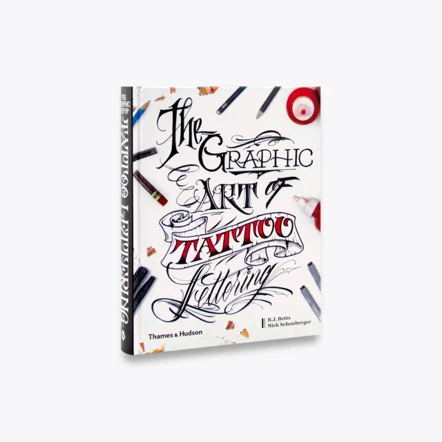 Thames & Hudson Graphic Art Tattoo Lettering bog skrift
