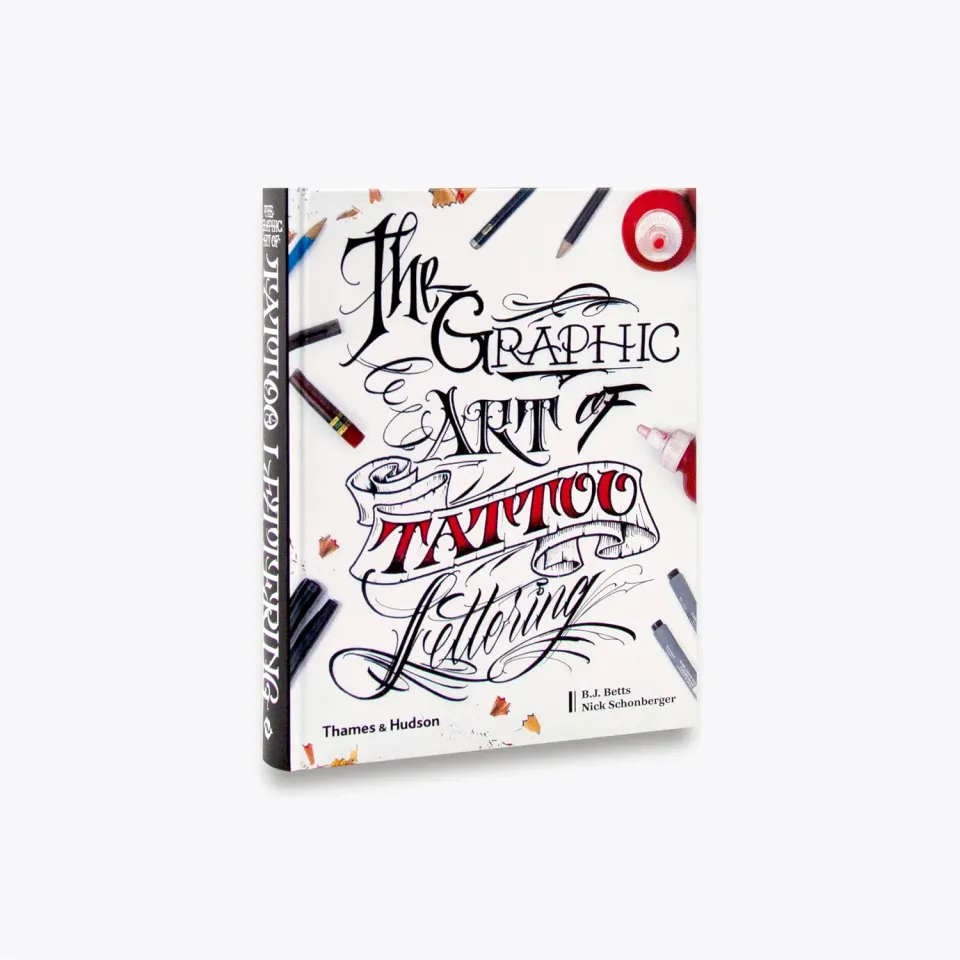 Thames & Hudson Graphic Art Tattoo Lettering bog skrift