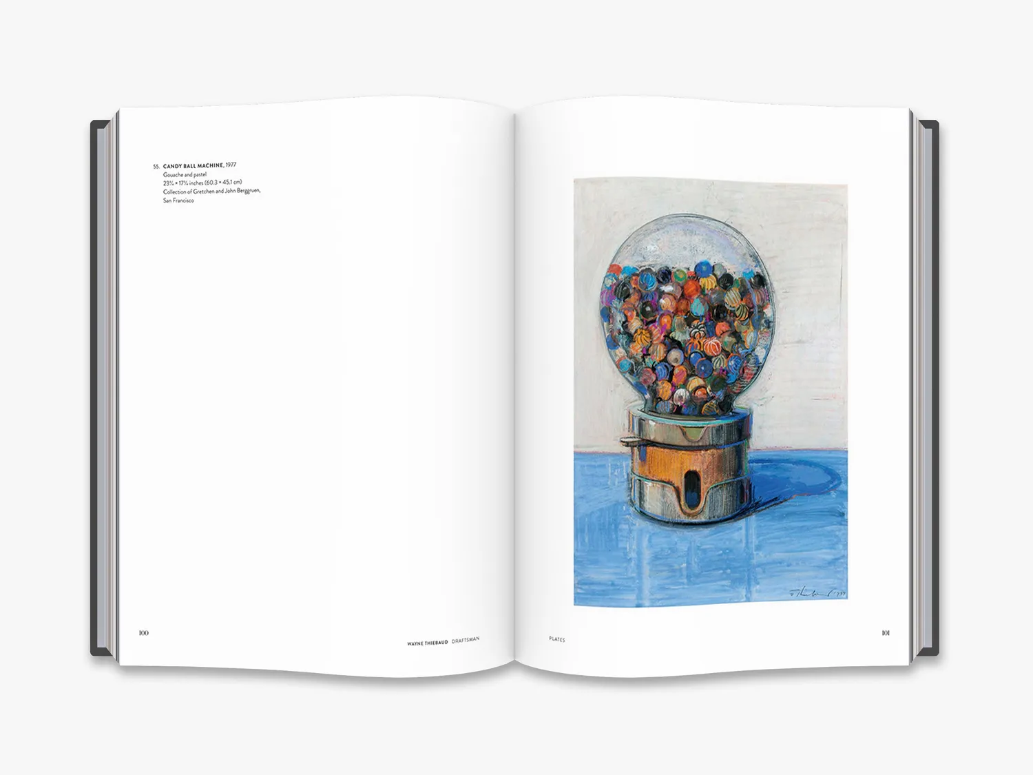 Thames & Hudson Wayne Thiebaud kunstbog tegninger
