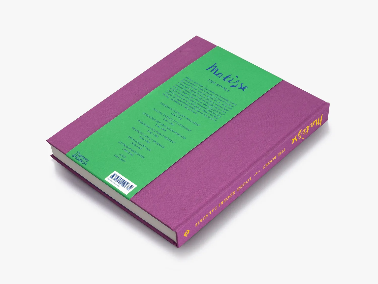 Thames & Hudson Matisse: The Books fagbog indbundet kunstnerbøger
