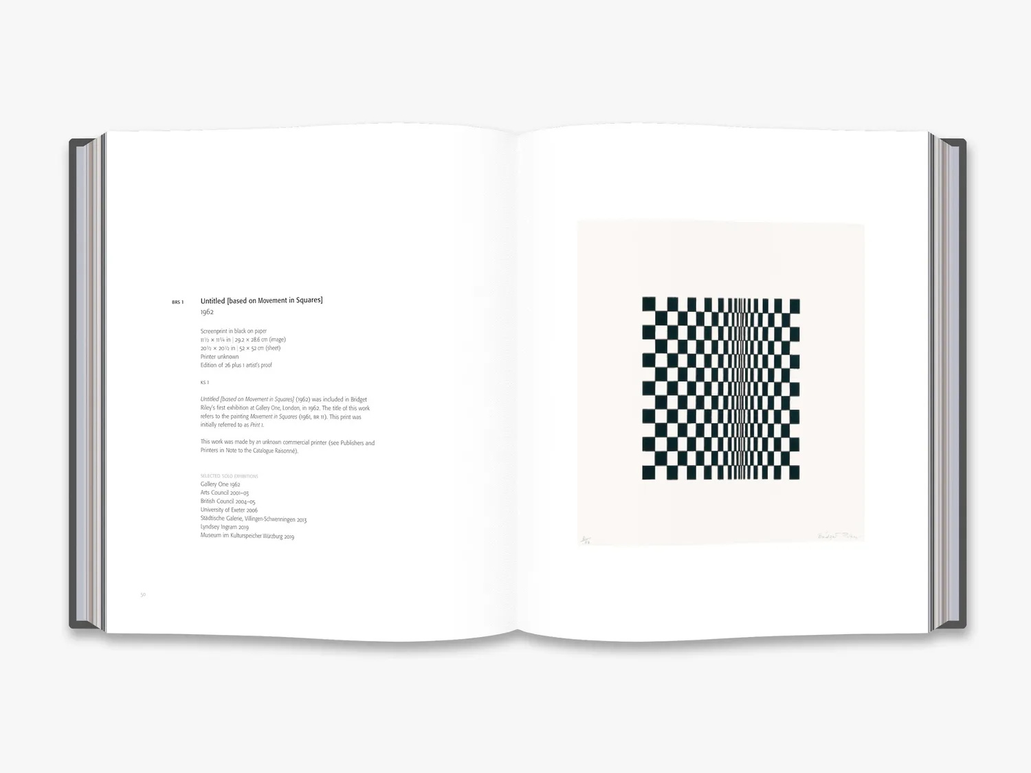 Thames & Hudson Bridget Riley Complete Prints kunstbog