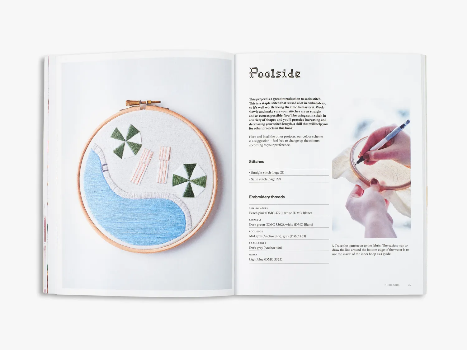 Thames & Hudson Embroidery Learn in a Weekend broderibog begynder