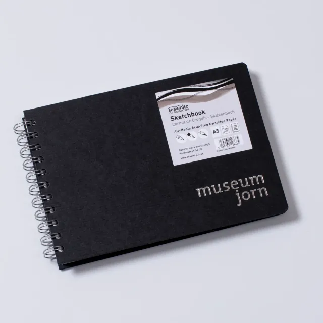 Museum Jorn Seawhite logoblok notesblok A5