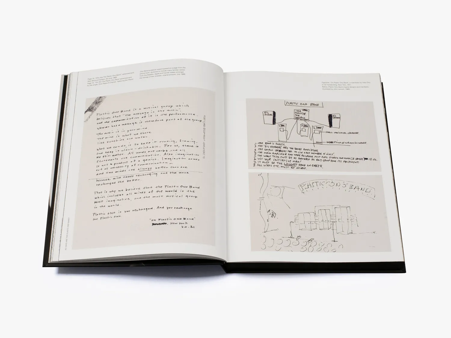 Thames & Hudson John & Yoko Plastic Ono Band bog illustreret