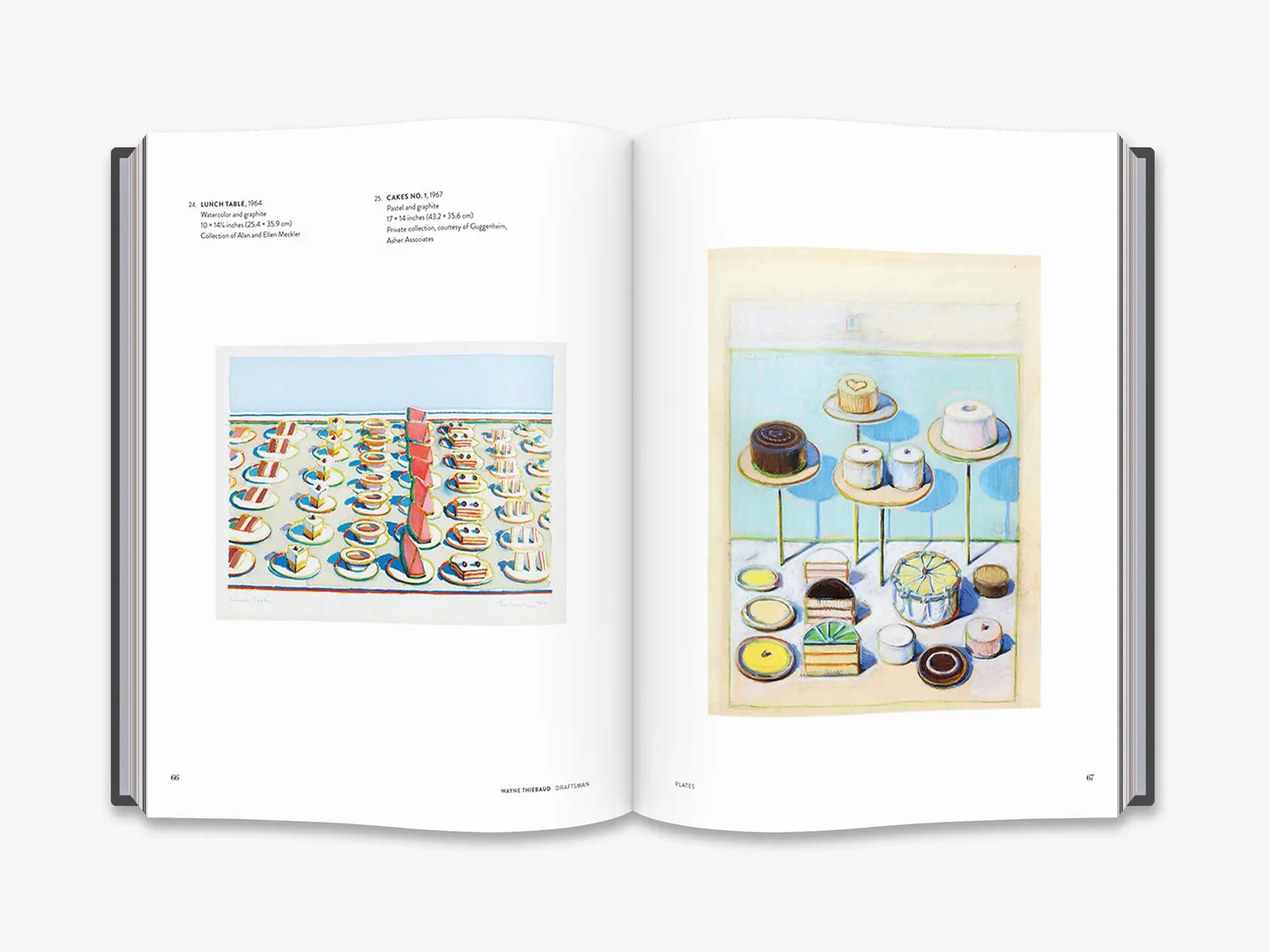 Thames & Hudson Wayne Thiebaud kunstbog tegninger