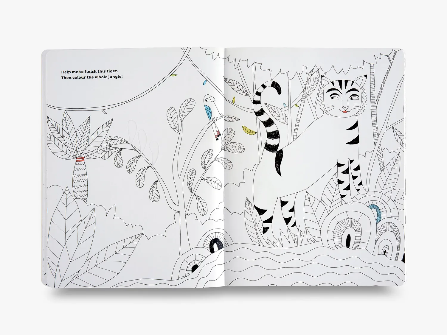 Thames & Hudson Let's Draw with Oscar malebog til børn