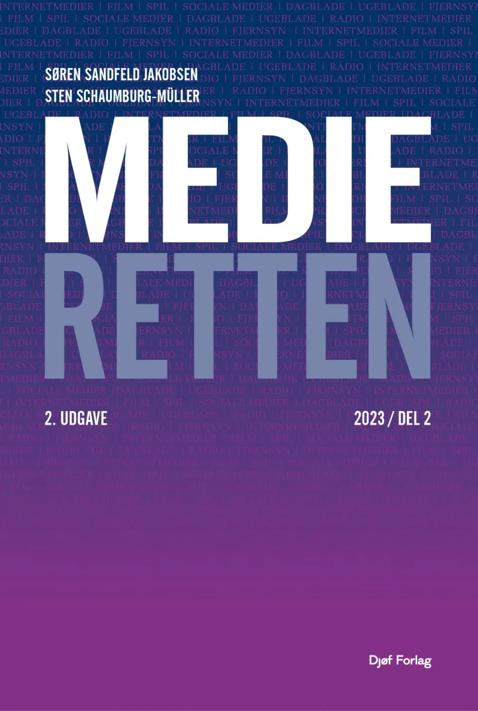 Nyt Juridisk Forlag Medieretten 2. udg. Del 2 papirbog