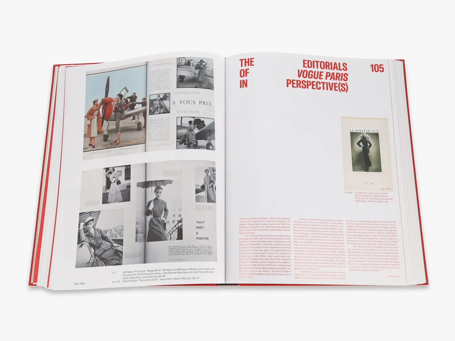 Thames & Hudson Vogue Paris 100 Years modebog illustreret