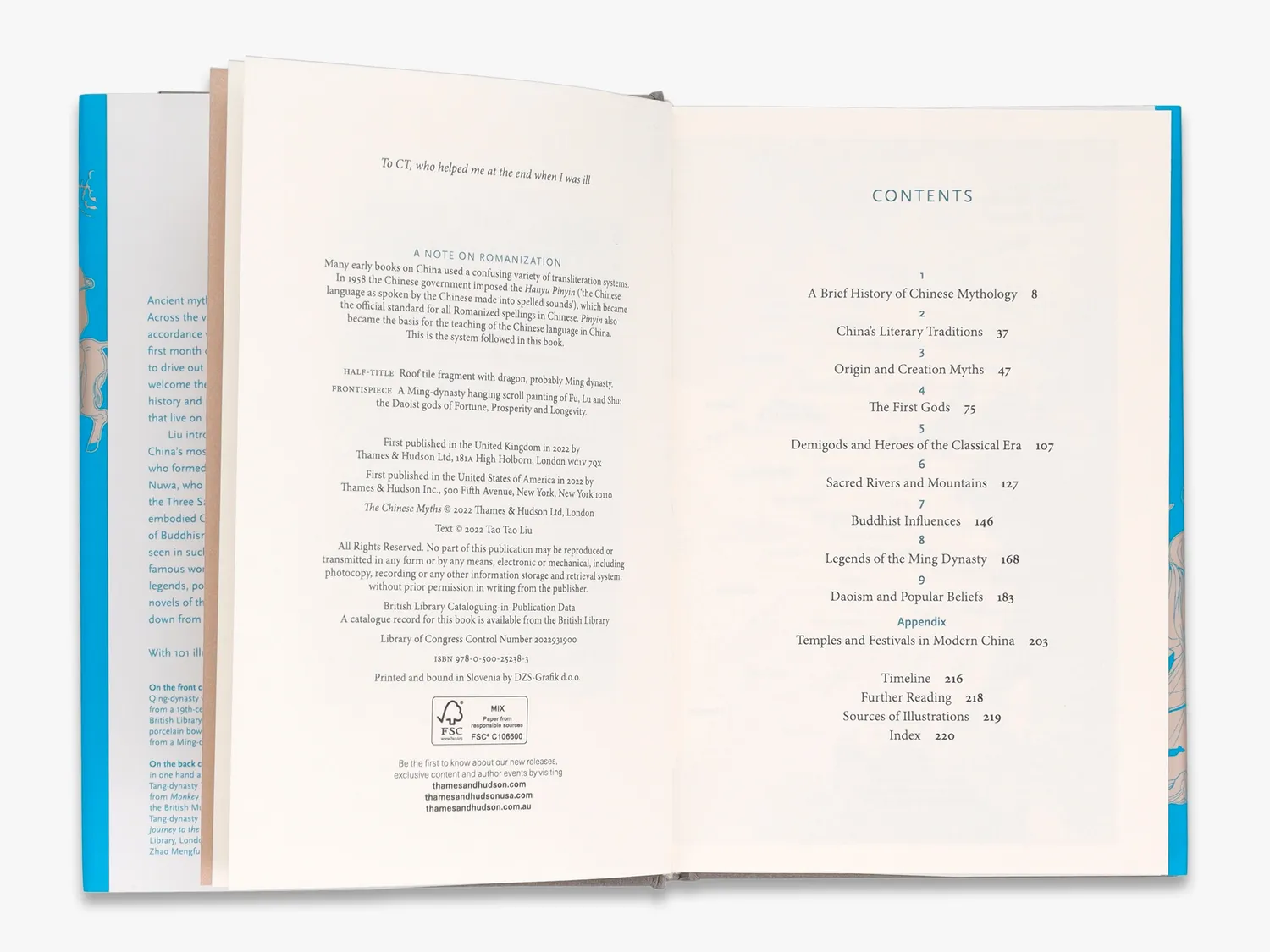 Thames & Hudson The Chinese Myths bog om kinesiske myter