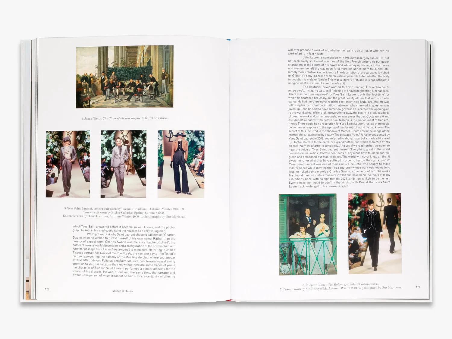 Thames & Hudson Yves Saint Laurent and Art bog om modekunst