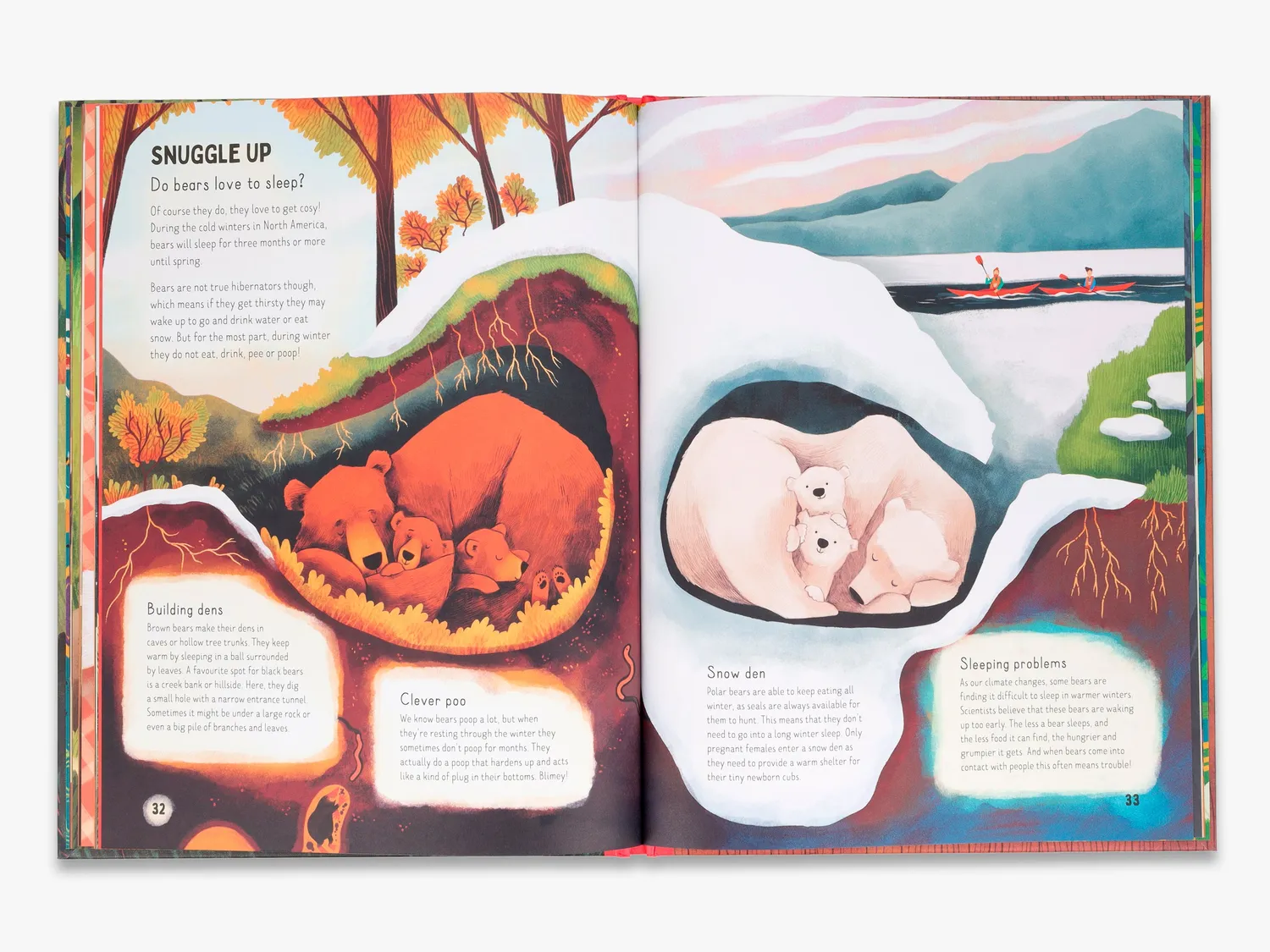 Thames & Hudson Go Wild Do bears poop in the woods? børnebog illustreret