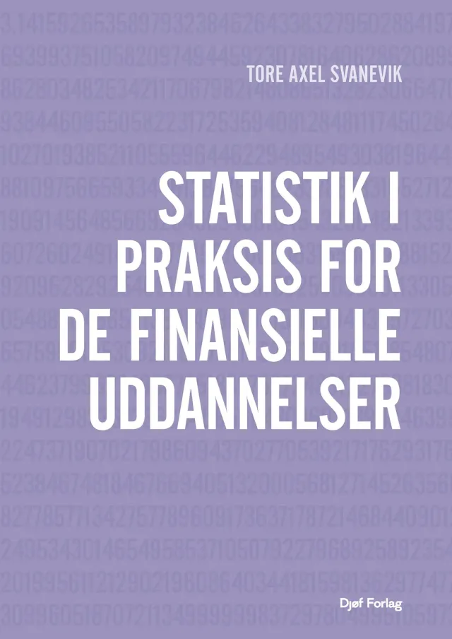 Nyt Juridisk Forlag Statistik i praksis papirbog finansielle uddannelser