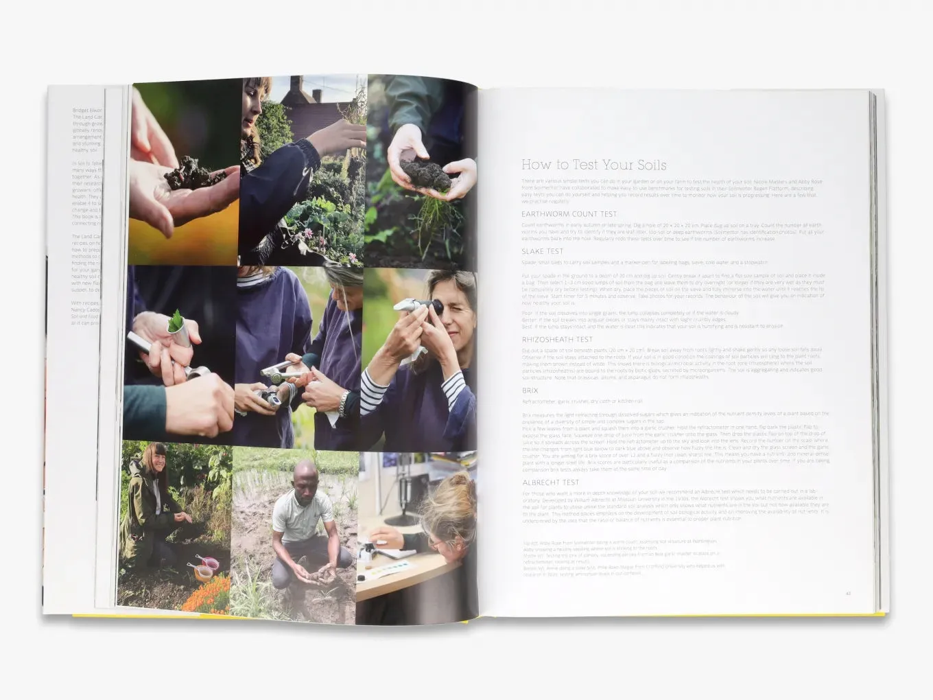 Thames & Hudson Soil to Table The Land Gardeners bog – jord og mad