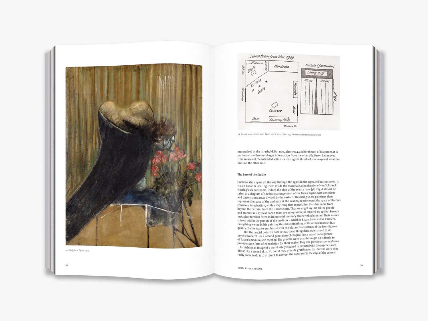 Thames & Hudson Inside Francis Bacon fagbog studier